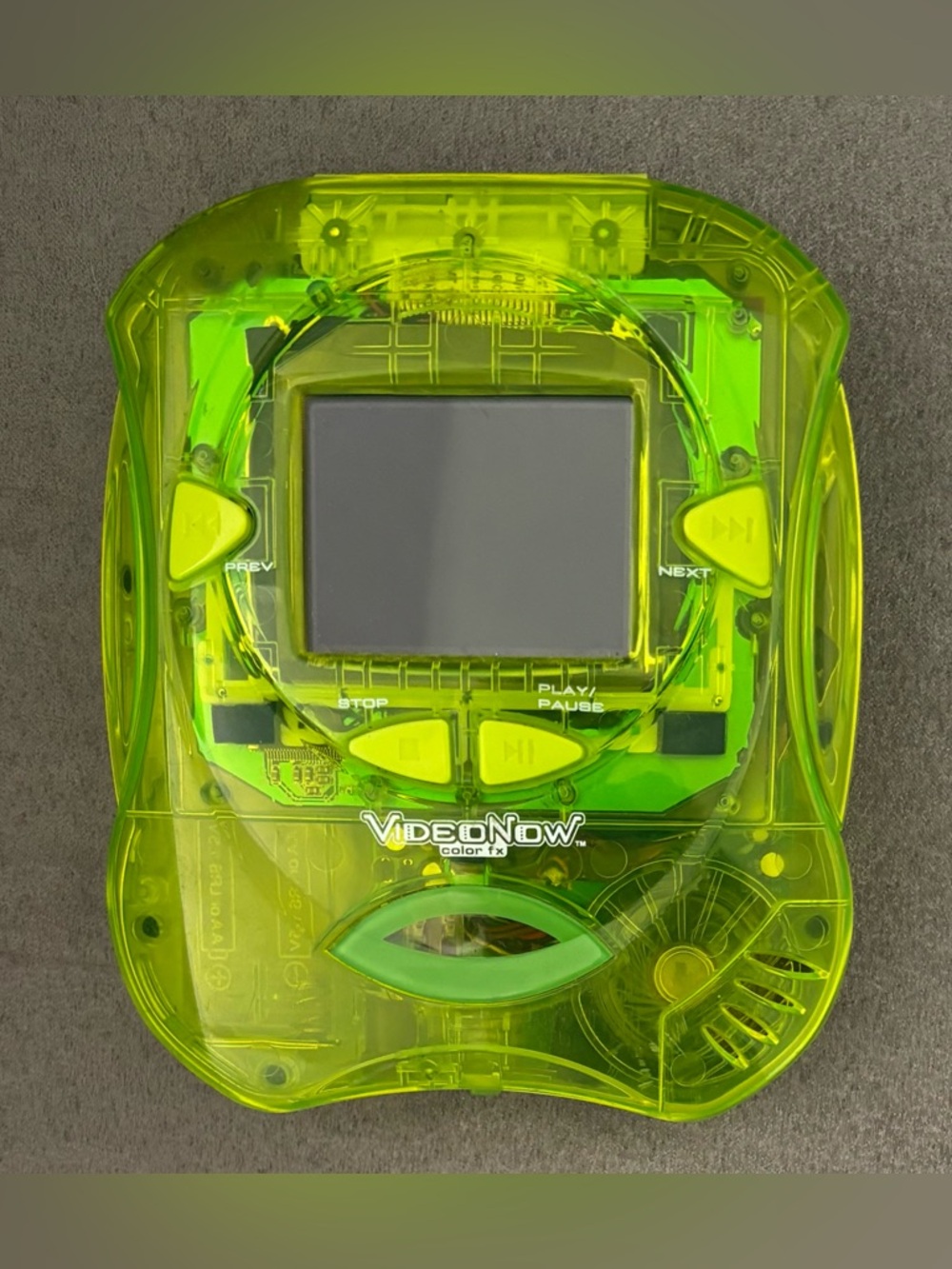 Hasbro VideoNow Color FX Personal Video Player Fresh Green 2006 Untested